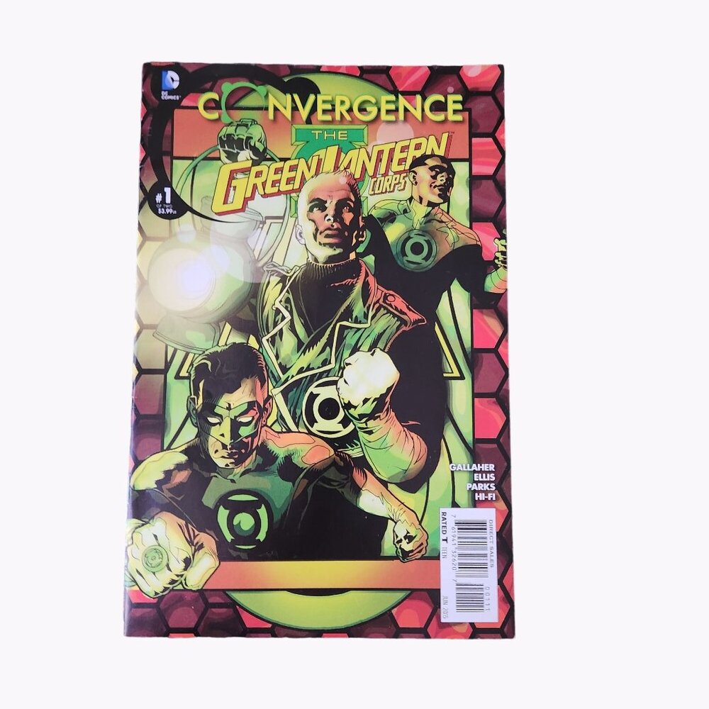 DC Comics Convergence Green Lantern Corps 2015 Comic Book Bagged Boarded